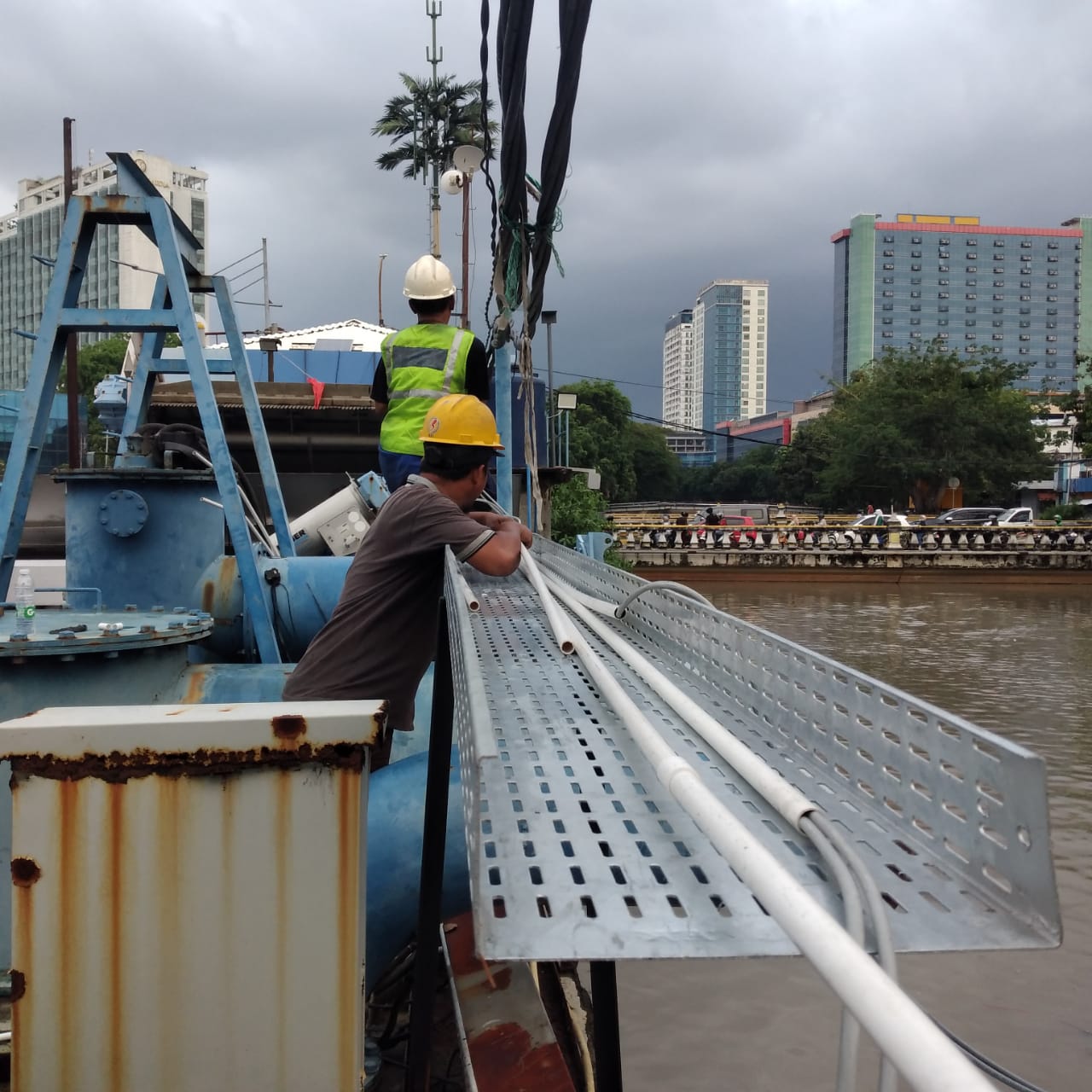 Preparation of cables and materials for PT BSJ project